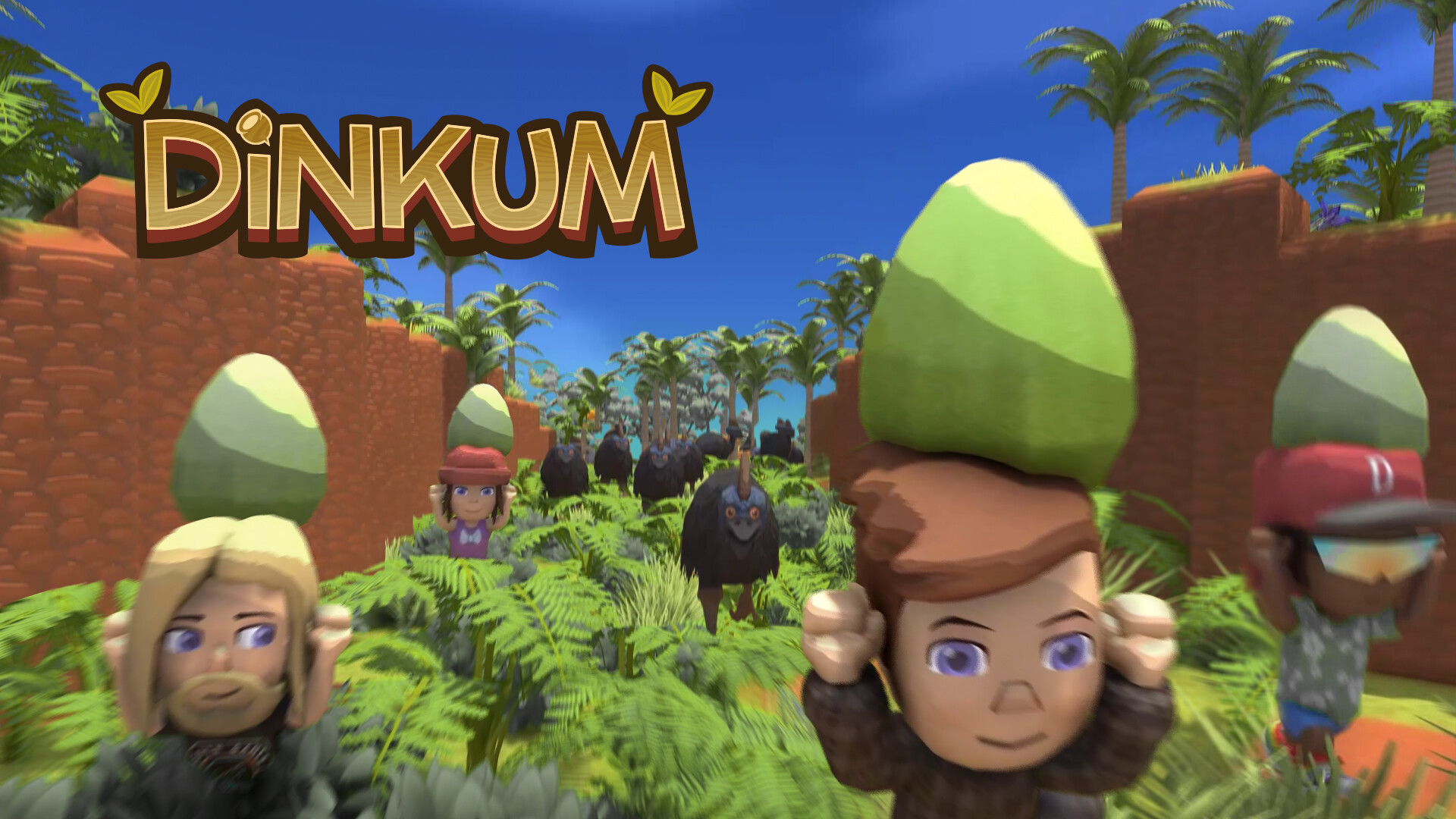 Official Dinkum trailer frame showing wildlife exploration